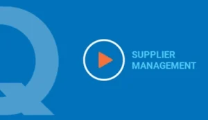 Supplier Management Overview