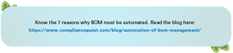 Why Automate BOM