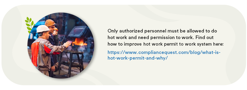 Hot Work Permit