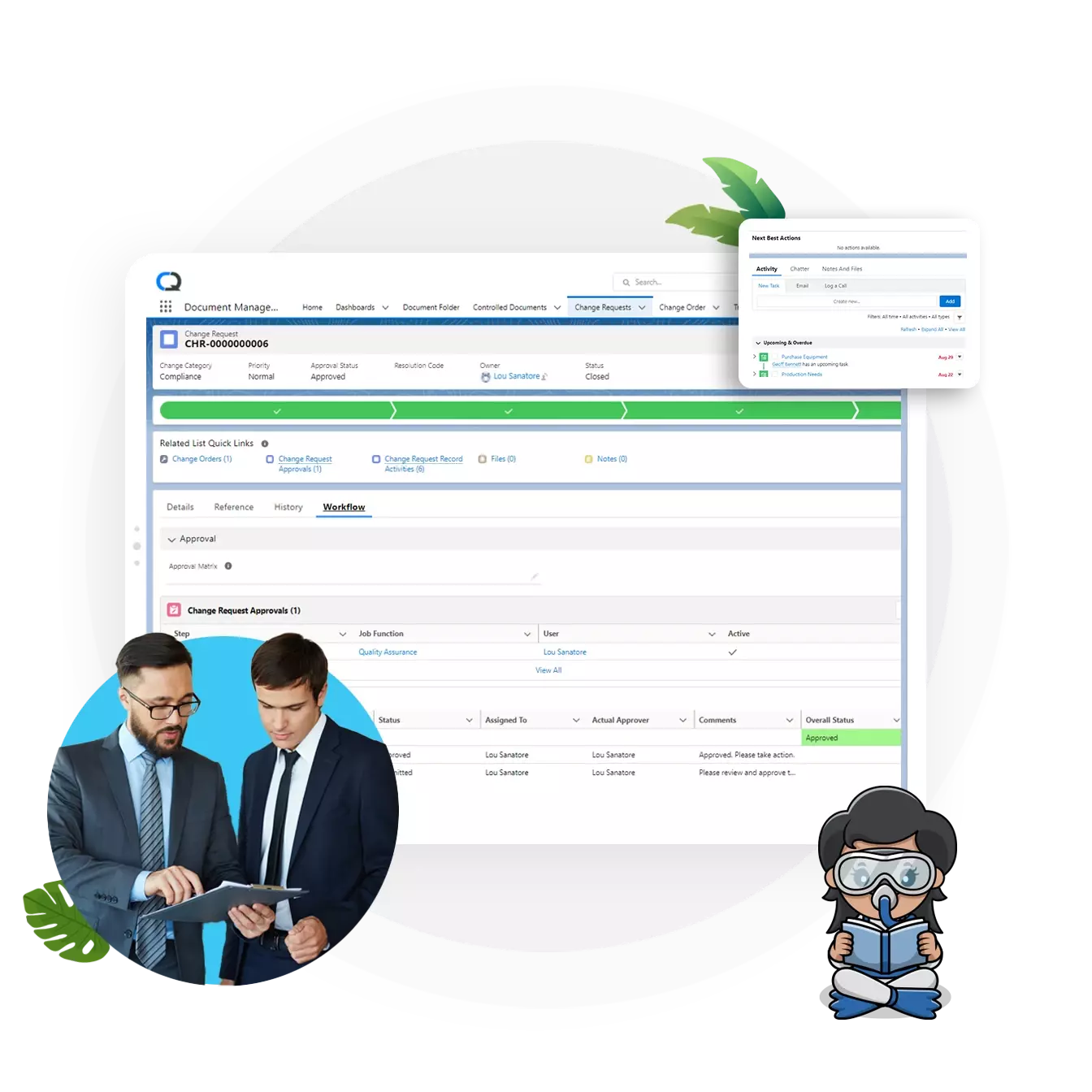 Equipment Maintenance Software Dashboard