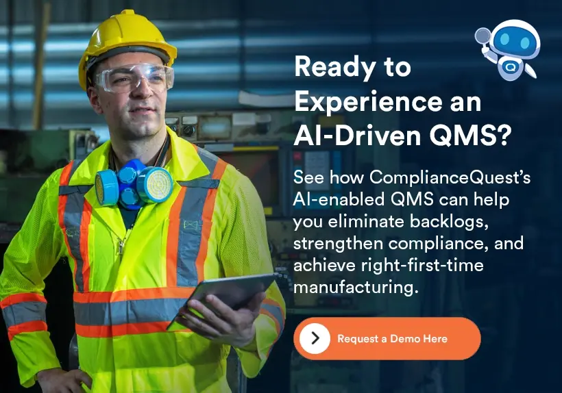 Use modern AI enabled QMS