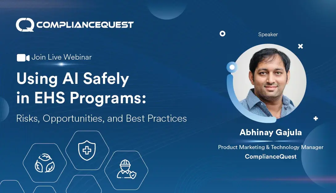 Using AI Safely in EHS Programs: Risks, Opportunities, and Best Practices