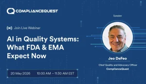 AI in Quality Systems: What FDA & EMA Expect Now
