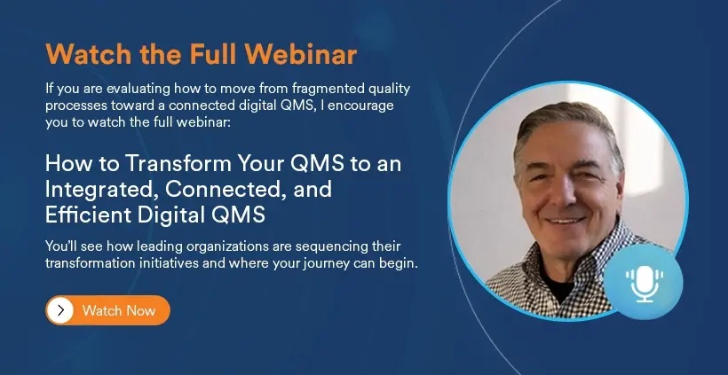 Transforming to a Digital QMS