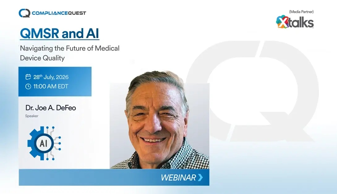 Using AI to Improve QMSR Readiness in Medical Device Quality