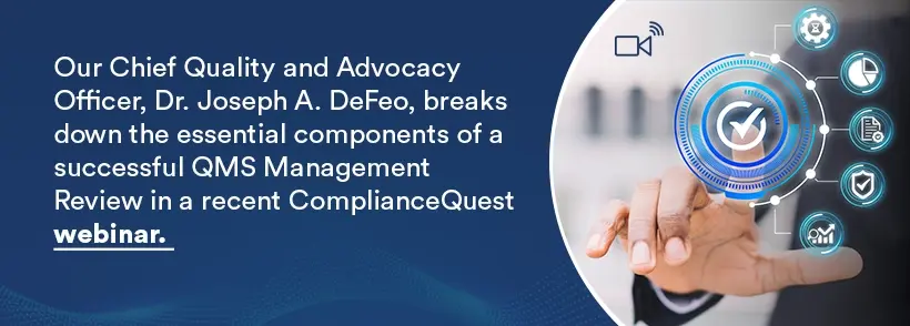 Effective QMS Management Review