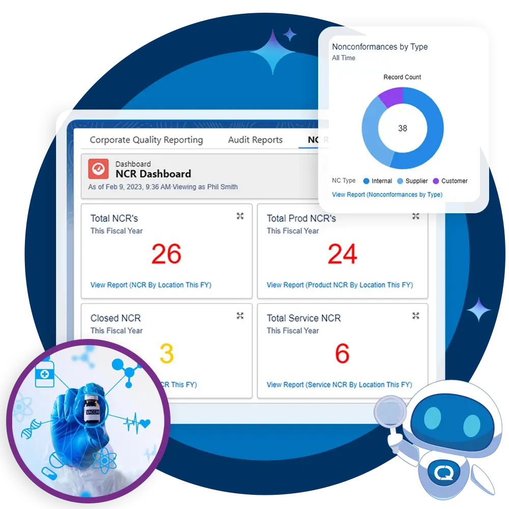 nonconformance Software for Health Sciences