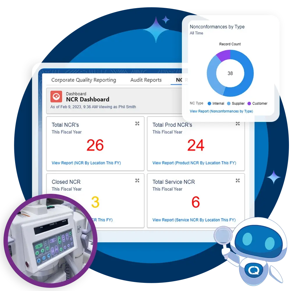 Nonconformance Management Software System for Medical Devices