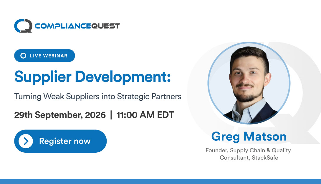 Supplier Development: Turning Weak Suppliers into Strategic Partners