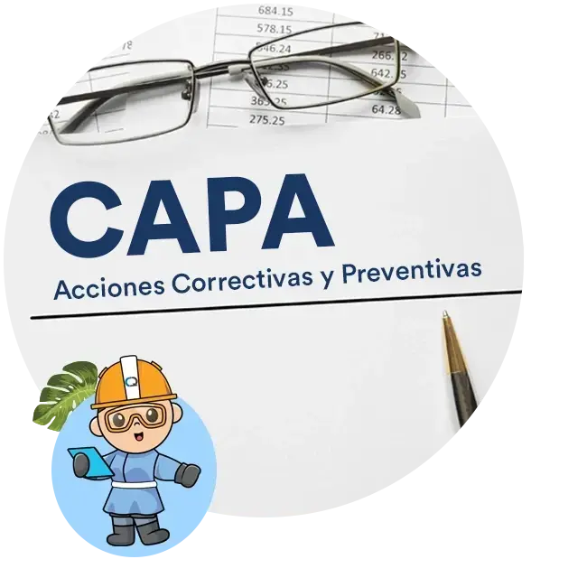 Proceso CAPA con PDCA y herramientas para el análisis de la causa raíz